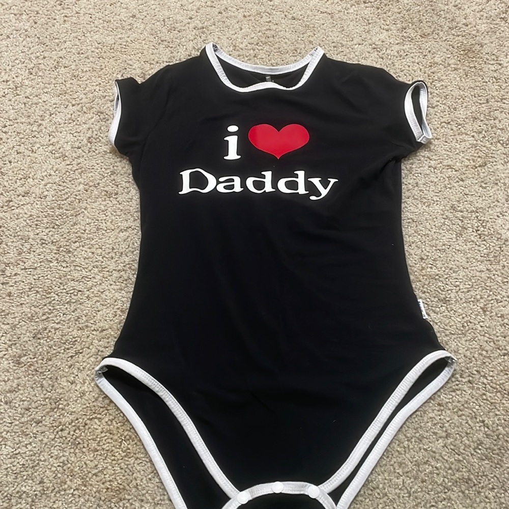 Adult onesie little for big worn once.